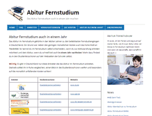 Tablet Screenshot of abiturfernstudium.net